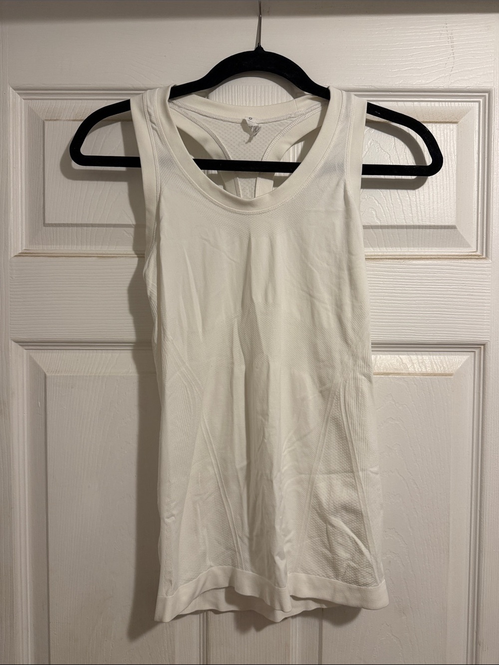Athleta Women's White Racerback Tank Top